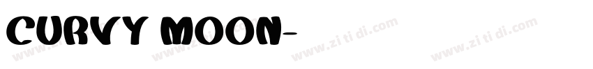 CURVY MOON字体转换